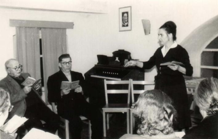 Pfarrer Dietrich Stechow ehelichte im Jahre 1960 Frau Ursula.