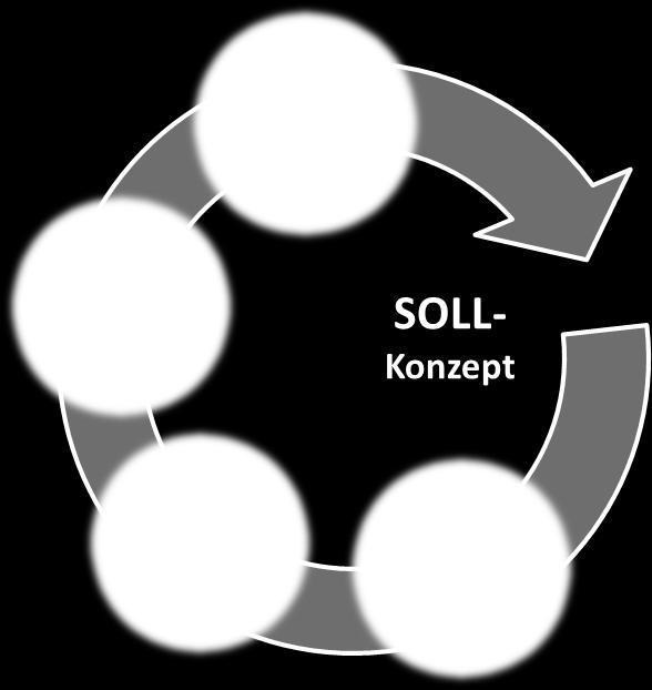 Umsetzung 3.1.2 SOLL-Konzeption Während der SOLL-Konzeption müssen sämtliche Dimensionen des Entscheidungsprozesses berücksichtigt werden.