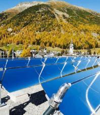 Solare Prozesswärme mit konzentrierenden Kollektoren: Parabolrinnen-Kollektoren