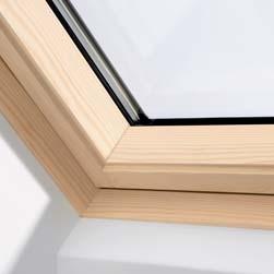 zu Ihrem Dachraum Kunststofffenster mit Holzkern Holzkern mit nahtloser