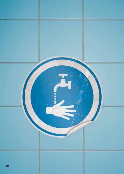 HYGIENE: EINFACH WICHTIG Am Anfang steht gründliches Händewaschen vor und nach dem Drogenkonsum.