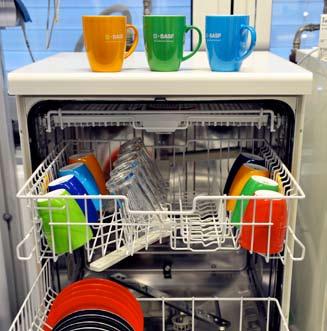 Innovationen der BASF Trilon M Nie mehr Kalkränder an Gläsern, Tassen und Tellern Die Spülmaschine ist eines der beliebtesten Haushaltsgeräte.
