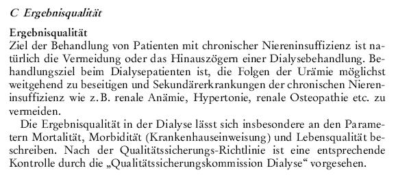 Dialyse-