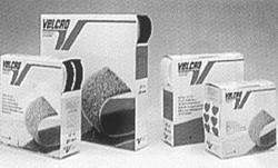 Klettverschlüsse 199 Dispenser-Boxen Farben: schwarz oder weiß Standardhaftverschluß Band auf die gewünschte Länge und Breite schneiden. Befestigung mit Nageln, Klaern oder Nähen usw.