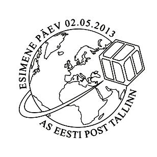 66,0x55,0 mm Drucknummer: 539-02.05.13 FDC: 2013-8 12/13 EUROPA - Postwagen Tallinn 02.05.13 Entwurf: Jaan Saar Nominale: 1,00 / 1,00 Zdr.