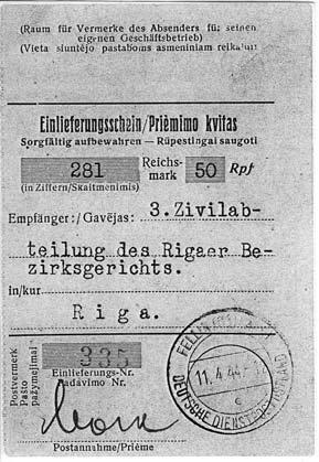 1922 der UPU - dem Weltpostverein (Union Postale Universelle) - bei, deswegen verlies die Postkarte auch unbeanstandet Estland.