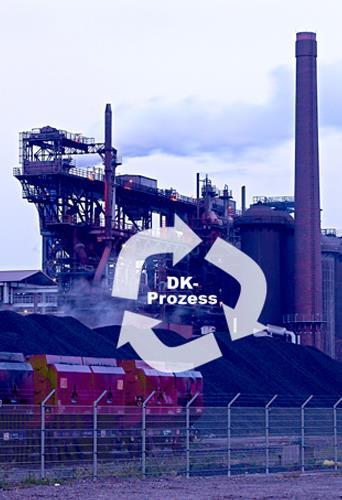 Verfahren zur Verwertung von Hochofenschlamm und Konverterrückständen DK-Recycling und Roheisen GmbH in Duisburg Sinteranlage