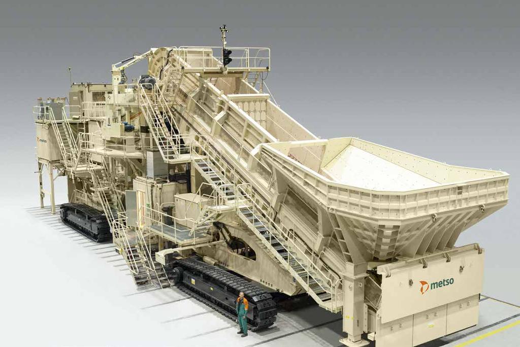 Lokotrack LT200E Nordberg C200 Einlauföffnung 2 000 x 1 500 mm Installierte Leistung 1 600 kw 850 000 kg Altay Polimetally LLP betreibt einen großen Kupfertagebau in Kasachstan.