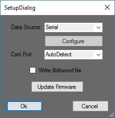 Seite 10 Setup und Close Buttons Setup Über das Setup können Sie verschiedene Funktionen kontrollieren sowie Firmware Aktualisierungen durchführen, sollten diese erforderlich werden.