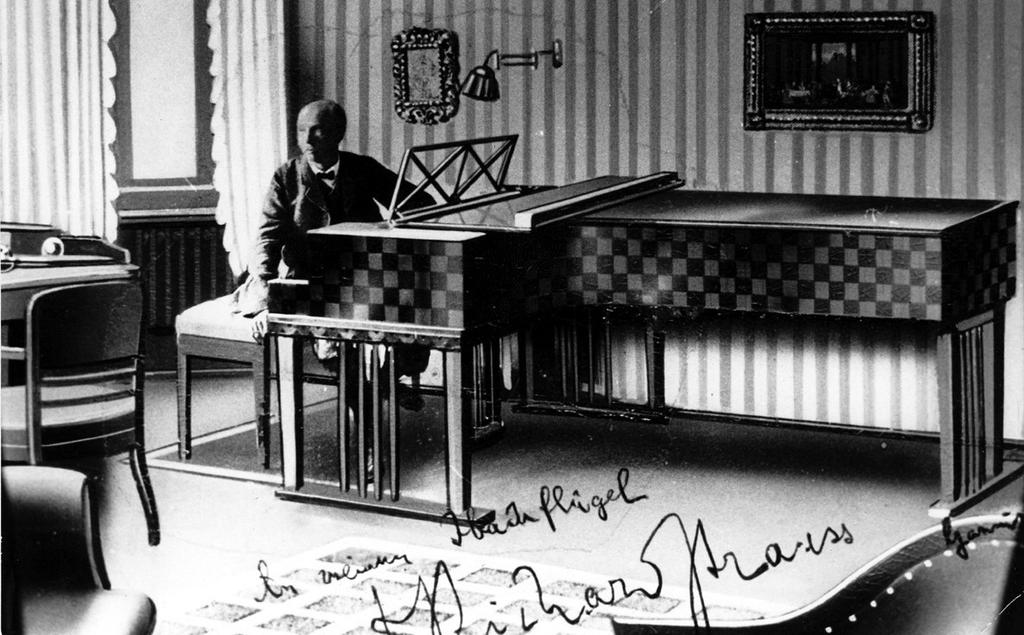 Künstler und ihre IBACH Flügel Richard Strauss