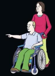 Sie brauchen dafür Hilfe und Unterstützung. Viele Menschen mit Behinderungen bekommen deshalb Eingliederungs-Hilfe.