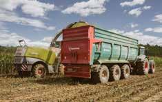 eignet sich perfekt zum Transport sämtlicher landwirtschaftlicher Güter, besonders für Silage, Getreide, Hackschnitzel und