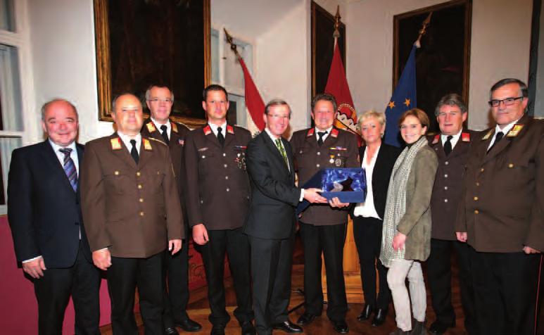 AUSGEZEICHNET! Feuerwehr-Award 2014. Am 24. November fand in der Residenz die Verleihung des FEUERWEHR-AWARD 2014 statt.