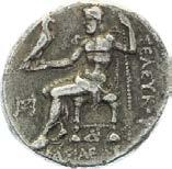 Zabinas, 128-123 v.chr. Unbestimmte Münzstätte. AE 20. Kopf des Königs n.r. mit Strahlenkrone. Rs.