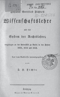 Johann Gottlieb Fichte s Versuch einer Kritik aller Offenbarung / hrsg. Von J. H. Kirchmann. Berlin: L. Heimann, 1871. VII, 193 str.