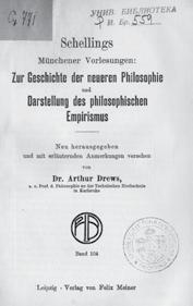 Naturphilosophie : 1799-1801 / nach der Originalausgabe in neuer Anordnung hrsg. von Manfred Schroeter. - München : C. H. Beck und R. Oldenbourg, 1927. - X, 737 str.