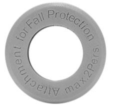 Assembly Instructions HALFEN Attachment point for fixing PSA personal fall protection according to DIN EN 795 A single personal fall protection anchor point (PSA) consists of an approved, DEMU