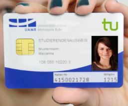 Starterpaket 1/8 Uni-Card (Studentenausweis) Online beantragen unter: unicard.tu-dortmund.
