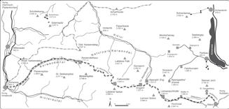 Tour 12 Auf Schusters Rappen durch den Naturpark Karwendel - im Antlitz grandioser Felsgipfel Infos zur Tour Dauer der Tour: 3 Tage Schwierigkeitsgrad: bis Ausgangspunkt: Scharnitz (964 m) Endpunkt: