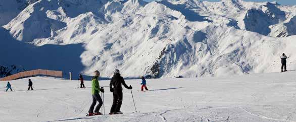 Skifahren auf der Zugspitze, in Ehrwald, Lermoos, Biberwier bedeutet Abwechslung und unvergessliches Schneevergnügen.