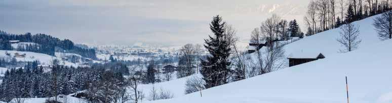 Johann in Tirol/ Oberndorf liegt auf der schneesicheren Seite des Kitzbüheler Horn. 17 Skilifte sorgen für raschen Transport ohne lange Wartezeiten. Insgesamt stehen in St.