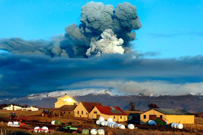 Hydrologische Übersicht April Ausbruch des Eyjafjalla-Vulkan auf Island am 1.. Der Ausbruch des Eyjafjalla-Vulkans am 1.