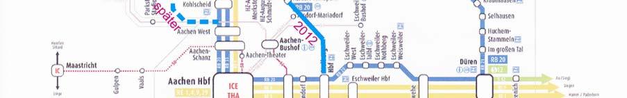 Stadtbahn Aachen (später) Hindernis für zukünftige