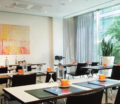 Outlook restaurant with creative cuisine and weekly varied business lunch.