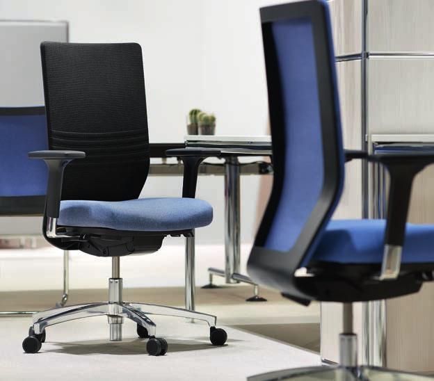 Dauphin Sitzlösungen Seating solutions In der modernen Arbeitswelt ist es uns besonders wichtig, Orte zu schaffen, an denen Menschen entspannt arbeiten und gerne