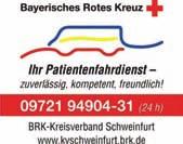 Der BRK-Kreisverband Schweinfurt sucht für seinen Linien-, Behinderten- und