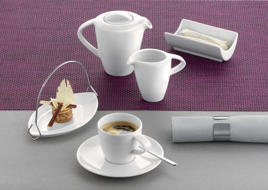 Hot beverages For small or longer breaks: hot beverages perfectly served. Create a relaxed atmosphere.