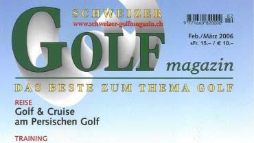 Schweizer Golf Magazin Inserate: Schweizer Golf Magazin 8625 Gossau www.