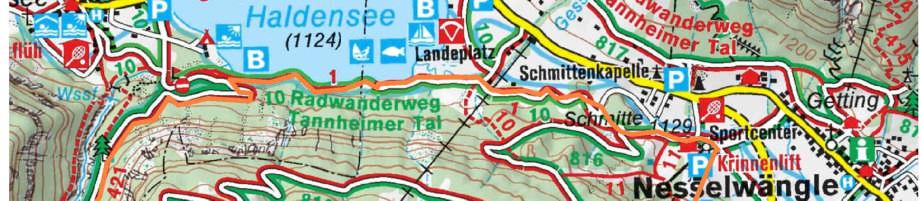 Krinnenspitze Startpunkt: Nesselwängle, Krinnenlift Zielpunkt: Krinnenspitze Gehzeit: ca.