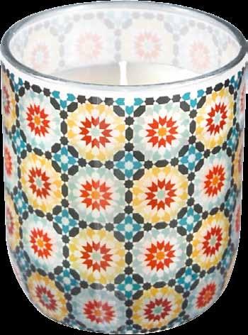 1 2 1 1/8 Tray Duftkerze im Glas Oriental 1/8 Tray scented candle in