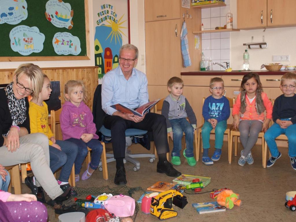 Kinder und Jugendliche als Zielgruppe Bundeslesetag in der Kita St.