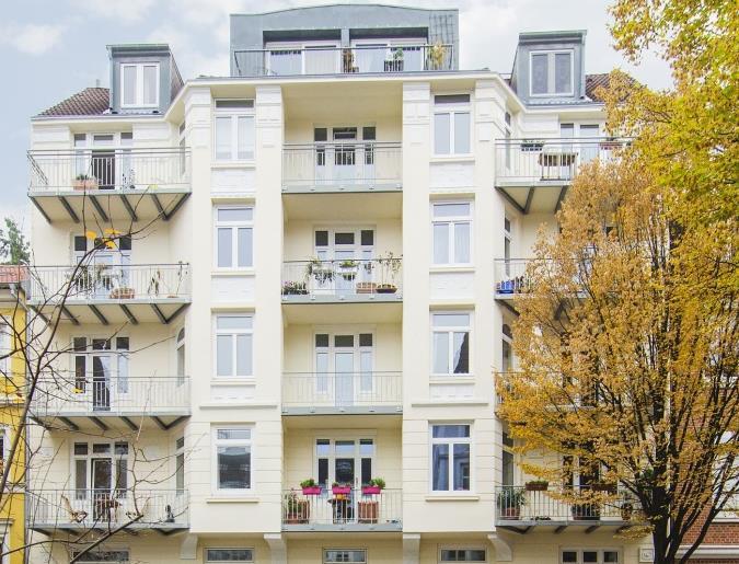 Residential sector Residential properties: References Condominium Winterhude Hamburg