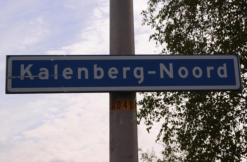 Abb. 1: Die Straße Kalenberg-Noord war schon oft Ausgangspunkt