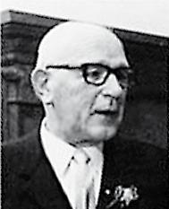 Mai 1971. Ernst Burkhard wurde zum zweiten Präsidenten gewählt.