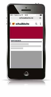 DE Der Internetauftritt der größten regionalen Abonnementzeitung Baden-Württembergs Zielgruppenorientiertes