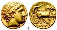 134; Svoronos 460. hübscher Stil, f.vz 9.800,- Als Tochter Ptolemaios I. wurde Arsinoe 15-jährig mit dem thrakischen König Lysimachos verheiratet.