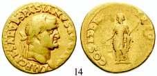 Offizinzeichen E, im Abschnitt CONOB. Gold. RIC 605. Prachtexemplar. st 21 Tremissis 435, Rom / Ravenna. 1,47 g.