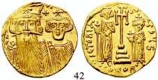, 641-668 Solidus 651-654, Constantinopel. 4,27 g.