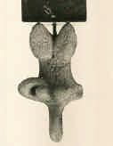 2 II 6 ST 11 Neolithisches Tk-Idol einer Göttin aus Tell Halaf (Priv.-Bes.) 301/4-6 II 7 ST 286 Neolithisches Tk-Idol aus Tell Halaf Athen, Slg. Goulandris Nr.