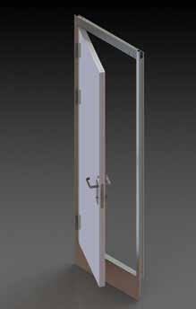 C-Class Türen Die C-Class Tür ist eine Stahltür bestehend aus nicht brennbaren Komponenten.