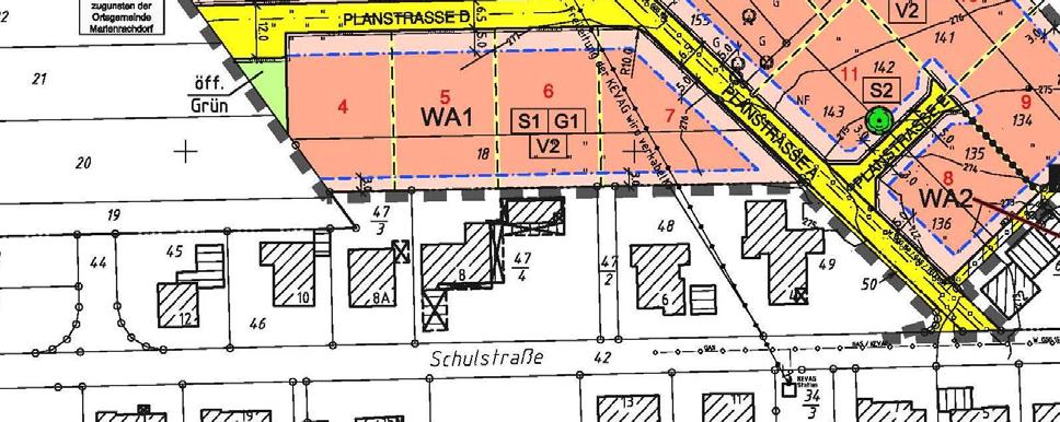 Mittelrhein (seinerzeit KEVAG) wurde im Zuge der Erschließung der Planstraße A und D vollständig demontiert und erdverkabelt. Insofern wird im Rahmen der 1.