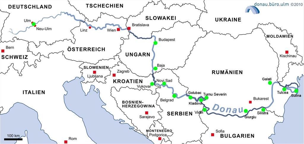 Das Donaubüro-Netzwerk 15