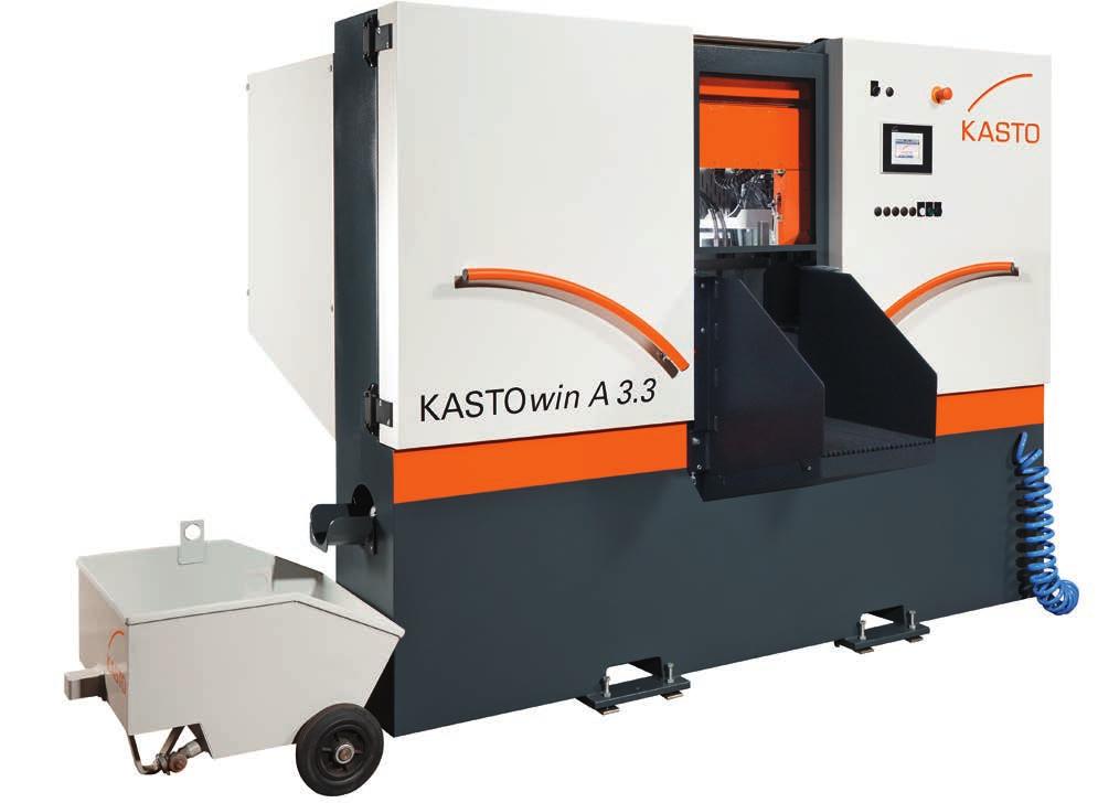 20 KASTOwin: Ein Meisterwerk in Serie. KASTOwin A 3.3: Leistungsvorteile in kompakter Form - Effektive Materialausnutzung bis auf ein 35 mm (60 mm bei KASTOwin A 3.