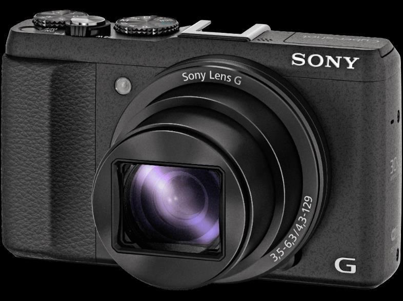 Kamera 20,4 Megapixel High Zoom Kamera SONY DSC-HX60B Digital Kamera Zoom: 30x / 120x 7,5 cm / 3 Zoll Display Serienbilder:10 Bilder/Sek.