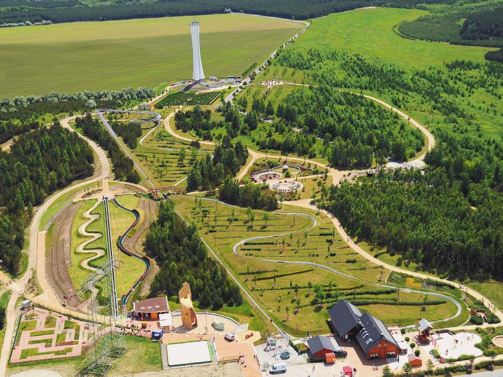 Tagebau Der Erlebnispark Cottbus-Nord: Der