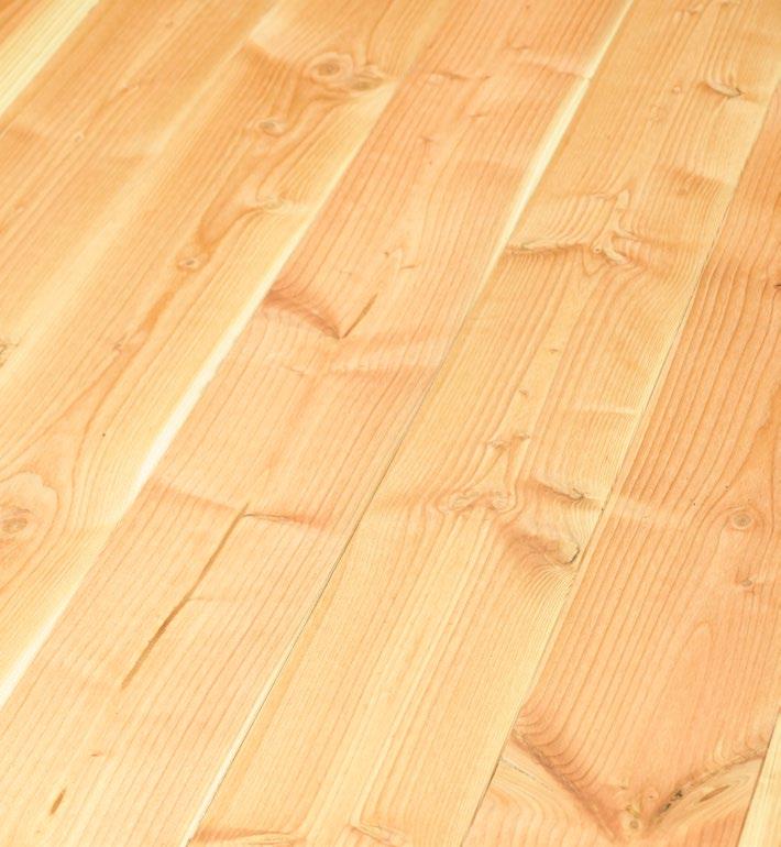 Landhausdiele massiv Nadelholz Solid Softwood Wooden flooring Douglasie A/B Douglas A/B Die Douglasie ist eine deutsche Holzart, welche vorzugsweise aus dem Schwarzwald kommt.